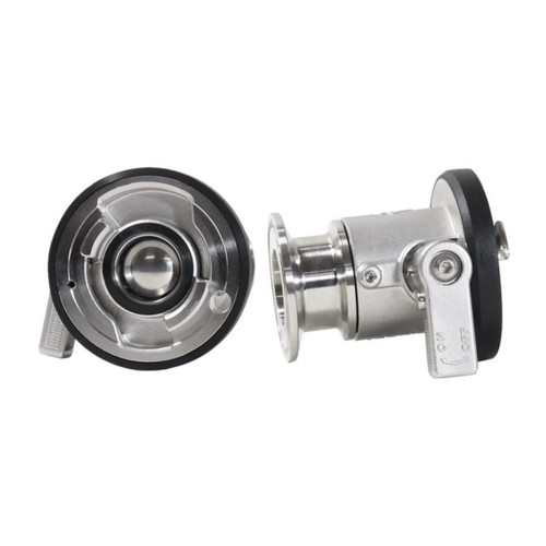 DataMate 2 in. 304 Stainless Steel Dual Interlock Quick Coupling for Liquid Cooling Systems - Tri Clamp