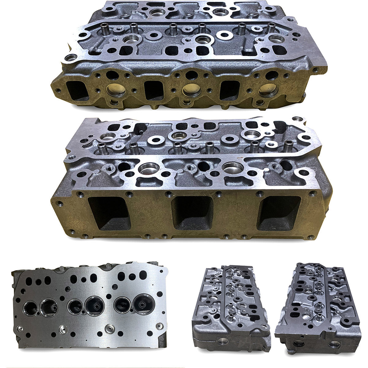 Maxiforce Cylinder Head, S6K, Front, Bare, 46MM Intake Valve for Caterpillar 34301-04050UF