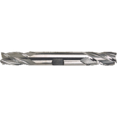 9/32" /8" x 11/16"3/8" 4 Flute Double End HSSCo Finishing Center Cutting End Mill-Uncoated Series/List #4582 MT2544585