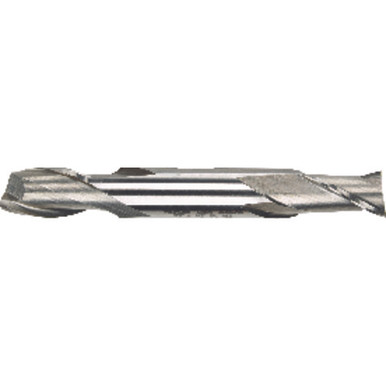 3/8" /8" x 9/16"1/8" 2 Flute Double End HSSCo Finishing Center Cutting End Mill-Uncoated Series/List #4581 MT2544568
