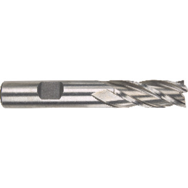 23 mm x 7/8" x 1 7/8" x 4 1/8" 4 Flute Single End HSS Finishing Center Cutting End Mill-Uncoated Series/List #1897M MT2243389