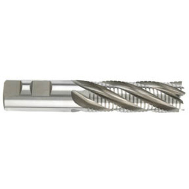 1-1/4" Dia. /4" Shank x 2" DOC x 5-1/2" OAL Cobalt TiN 6 Flute 30 Degree Helix End Mill Series/List #4640G MT2945245
