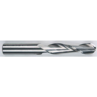 7/16" Dia. x 7/16" Shank x 2" DOC x 4" OAL, Carbide AlTiN, 2 Flute, Ballnose End Mill Series/List #5956T MT3290495