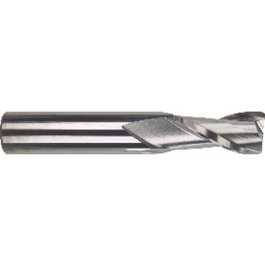 5/8" x 5/8" x 1 1/4"1/2" 0.0300" C/R 2 Flute Single End Carbide Finishing End Mill-Uncoated Series/List #5967 MT3258937