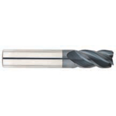 1/4" x 1/4" x 5/8" x 2 1/2" 4 Flute Single End Carbide HPE High Performance End Mill Center Cutting End Mill-AlTiN Series/List #5995 MT7256365