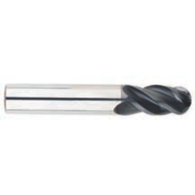 5/8" Dia. x 5/8" Shank x 1-1/4" DOC -1/2" OAL, Carbide AlTiN, Variable , 4 Flute, Variable Helix, Ballnose End Mill Series/List #5996 MT7256383
