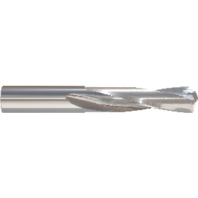 #18 Dia. x 0.1695" Shank x 1-1/16" Flute Length x 2-1/8" OAL, Screw Machine, 135 Degree, AlTiN, 2 Flute, External Coolant, Round Solid Carbide Drill Series/List #5375T MT1392277
