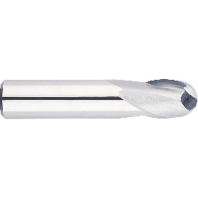 3/4" Dia. /4" Shank x 1" DOC " OAL, Carbide 2 Flute, 30 Degree Helix, Ballnose End Mill Series/List #5974 MT3257067