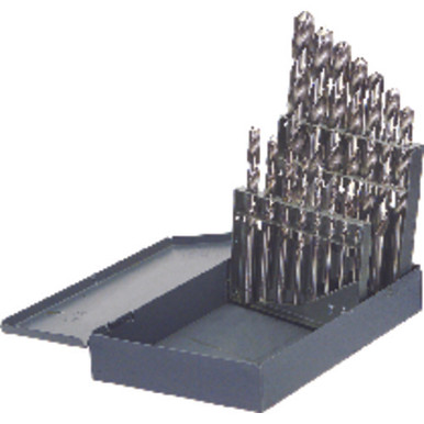 15 Pc. 1/16" - 1/2" by 32nds HSS Surface Treated Jobber Drill Set Series/List #8030 MT1218102