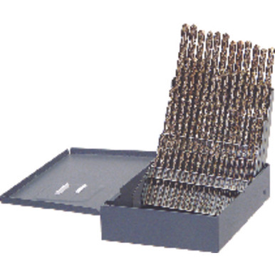 60 Pc. #1 - #60 Wire Gage HSS Bright Jobber Drill Set Series/List #8030 MT1218146