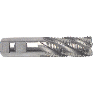 5/16" /8" /4" x 2 1/2" 4 Flute Single End HSSCo Roughing Center Cutting End Mill-Uncoated Series/List #4611 MT2945415