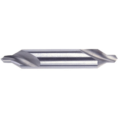 #4 x 2-1/8" OAL HSS Plain Combined Drill and Countersink Bright Series/List #495 MX1081516