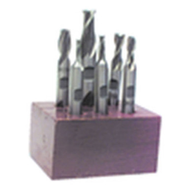 6 Pc. HSS Double-End End Mill Set MT2245015