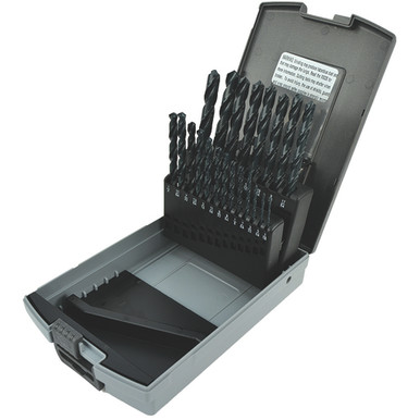21 Pc. 1/16" - 3/8" by 64ths HSS Surface Treated Jobber Drill Set Series/List #8030 MT1218100