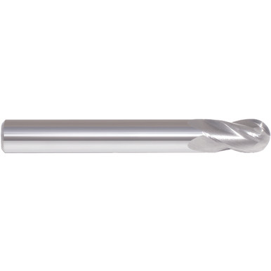 15/64" Dia. x 1/4" Shank x 7/16" DOC x 2" OAL, Carbide 4 Flute, 30 Degree Helix, Ballnose End Mill Series/List #5976 MT3257104