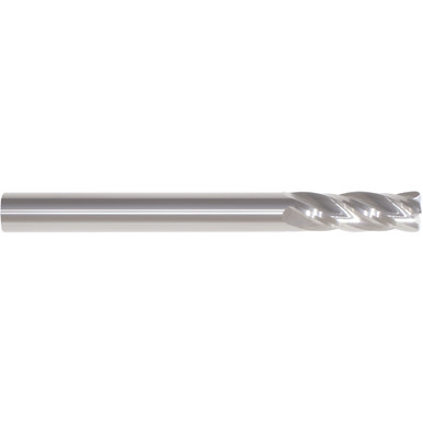 5/8" x 5/8" x 1 1/4"1/2" 0.0150" C/R 4 Flute Single End Carbide Finishing End Mill-Uncoated Series/List #5968 MT3259132