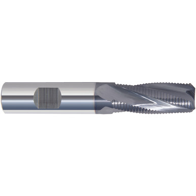 3/8" /8" x 1" x 2 1/2" 0.0200" C/R 4 Flute Single End Carbide Roughing End Mill-ALTiN Series/List #5971T MT4390669