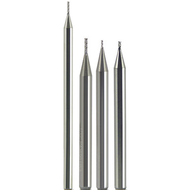 0.0510" x 1/8" x 0.1530" x 1 1/2" 4 Flute Single End Carbide Finishing Center Cutting End Mill-ALTiN Series/List #5918T MT1315301
