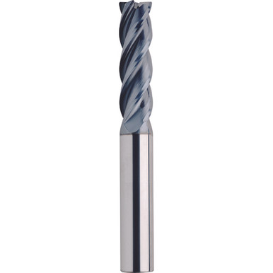 1/8" x 1/8" x 2 1/4" 4 Flute Single End Carbide Finishing Center Cutting End Mill-veri4 Series/List #5980 MT4195845