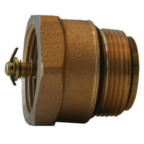 Morrison Bros. 229B--0100 AV 3 in. Aluminum Dust Cap