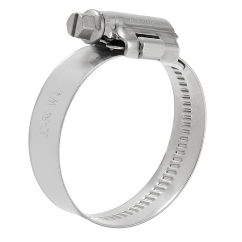 Mikalor Clamps LLC 03067002 16 mm Bandwidth 32-54 mm AISI 304 Stainless Steel ASFA High Torque W4 Hose Clamp - Box Qty 50
