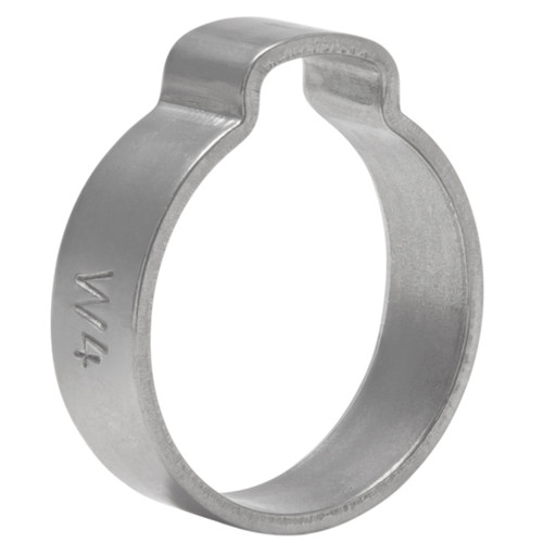 Mikalor Clamps LLC 23012431 18-20 mm Stainless Steel W4 AISI 304 One Ear Clip - Box Qty 250