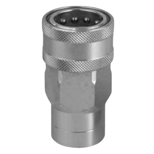 PCI NS-12-F NS ISO-5675 1/2 in. Body 1/2 in. NPTF Steel Ball Type Couplings - Coupler