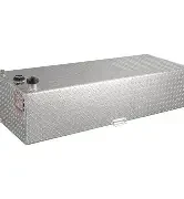 RDS Manufacturing 60 Gallon Rectangular Aluminum Diesel Auxiliary Tank - Ford '99+ , Chevy/GMC '11+ , Dodge '99-'12 , 1-1/2 in. Fill Line
