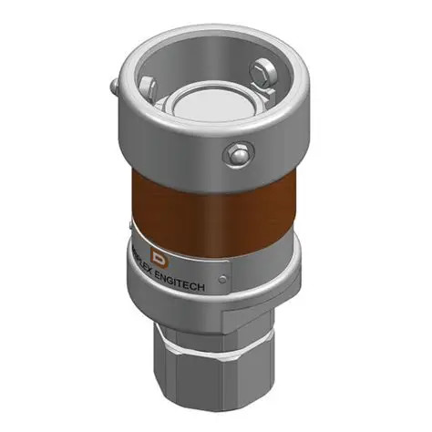 Driplex Stainless Steel 1 in. Dry Disconnect Coupler x 1 in. Female NPT w/ FKM Seal