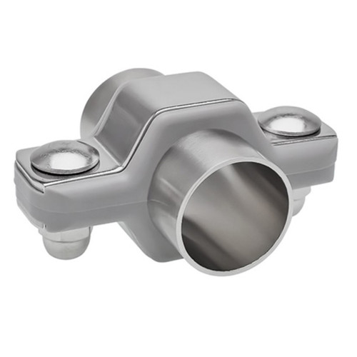 Campbell Fittings PHWM-400T-304SLN Process Hex Weld Mount w/ Lock Nut - 4 in. Tube