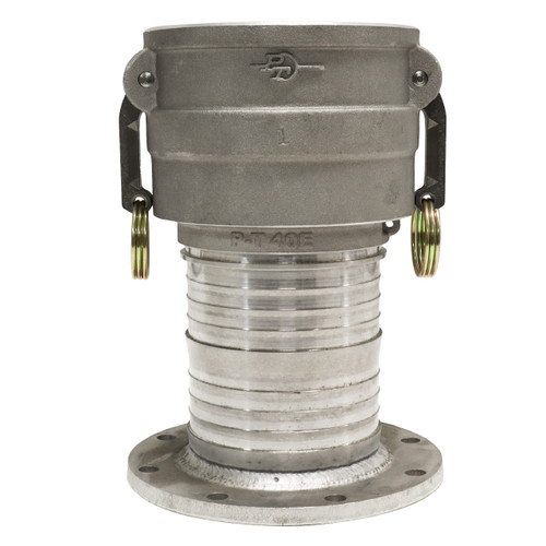 JME 4 in. Female Camlock x 4 in. TTMA Flanged Swivel