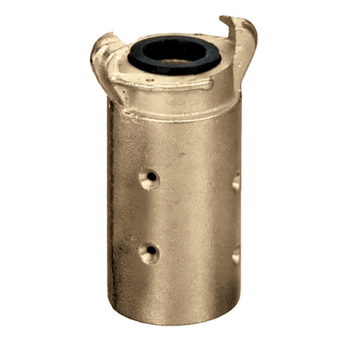 Kuriyama Q-BR6 2 in. Brass Two-Lug Sand Blast Hose Coupling