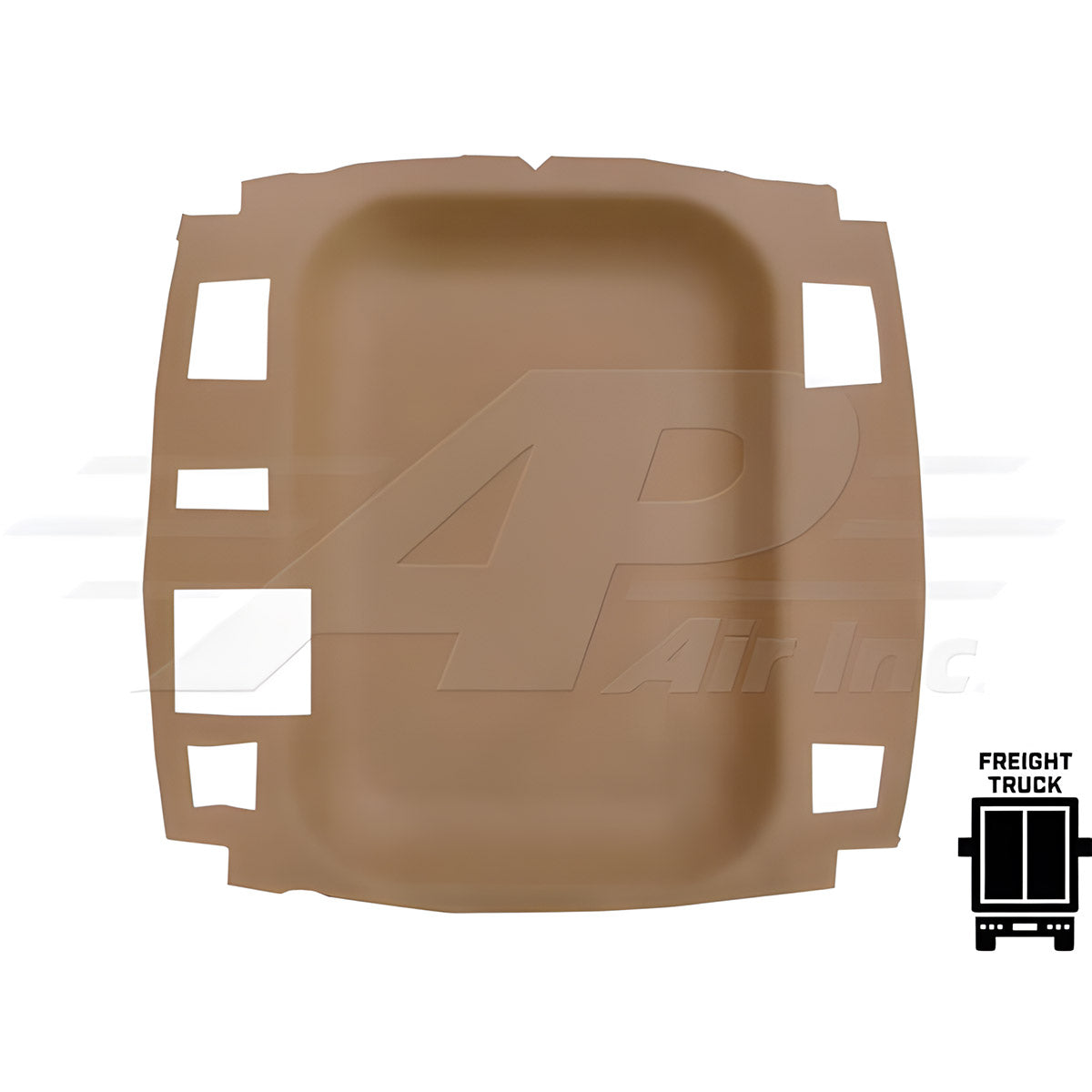 Vinyl Headliner - Sailcloth Tan for John Deere RE43477