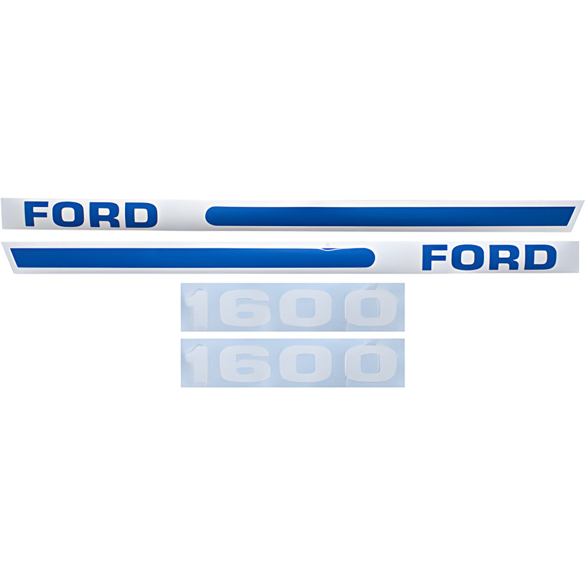 Decal Set for Ford 1600 Mylar - Hood Only