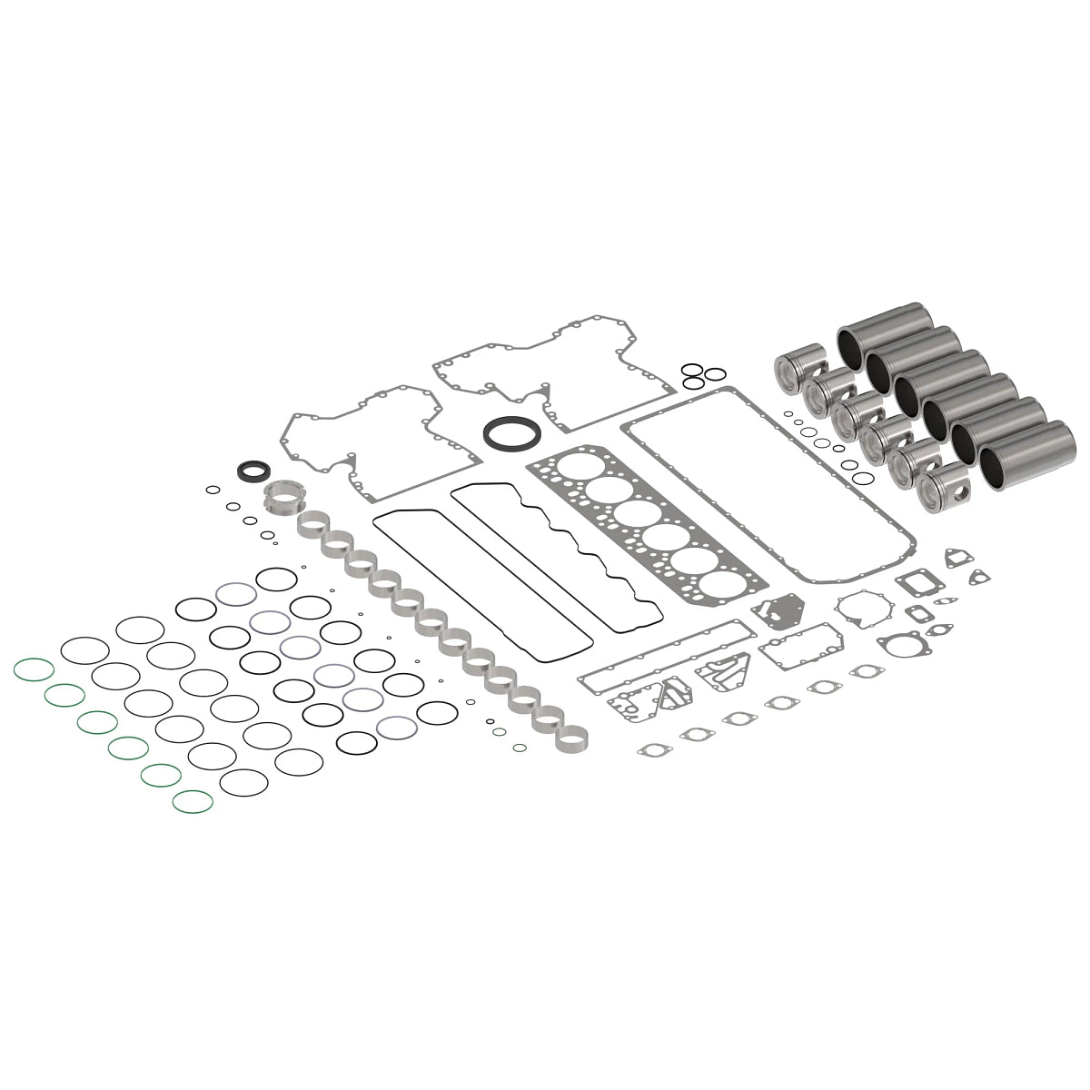 Maxiforce Overhaul Engine Kit 6.404D for John Deere RG17901-30/20