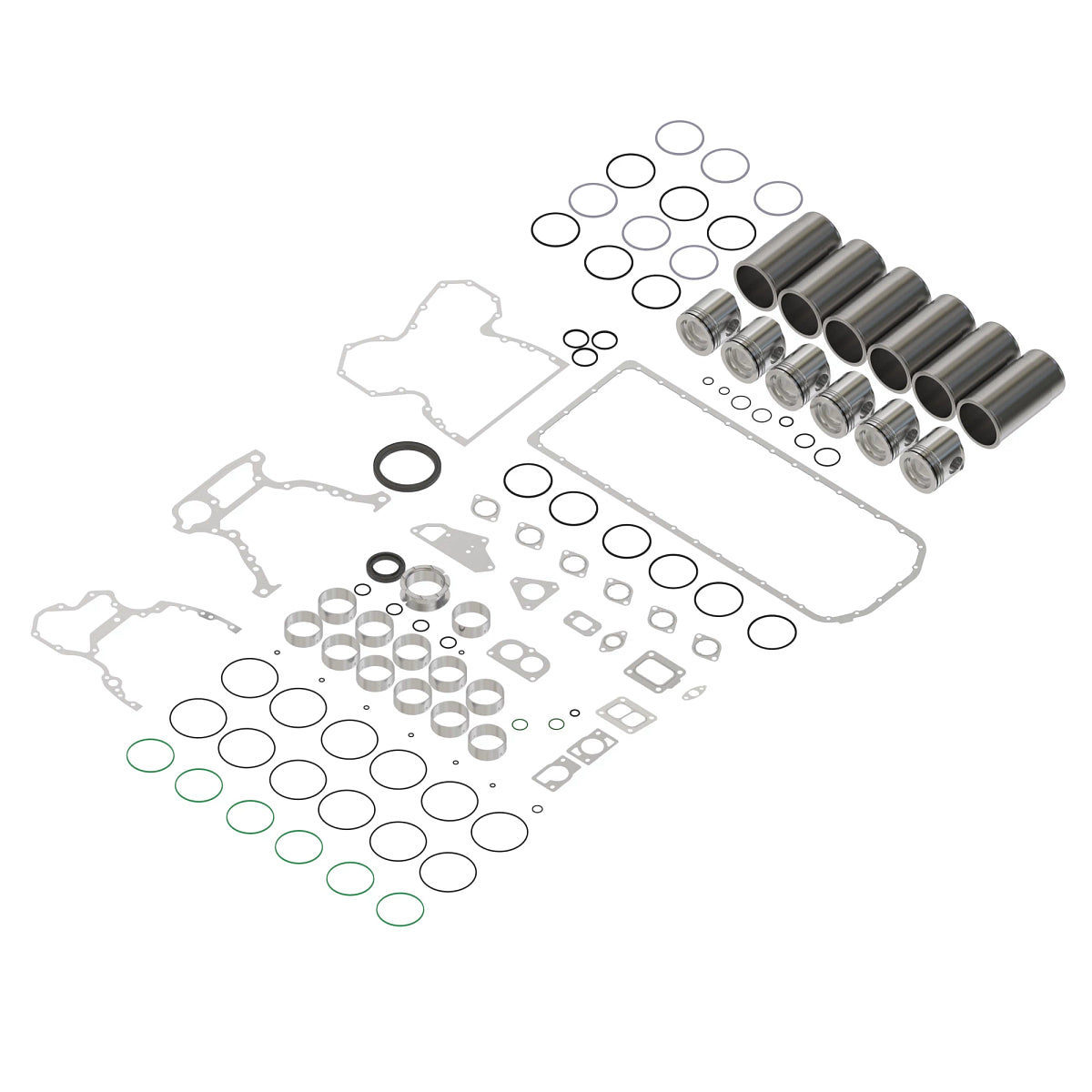 Maxiforce Overhaul Engine Kit 6.359D/6059D for John Deere RE50784-20/20