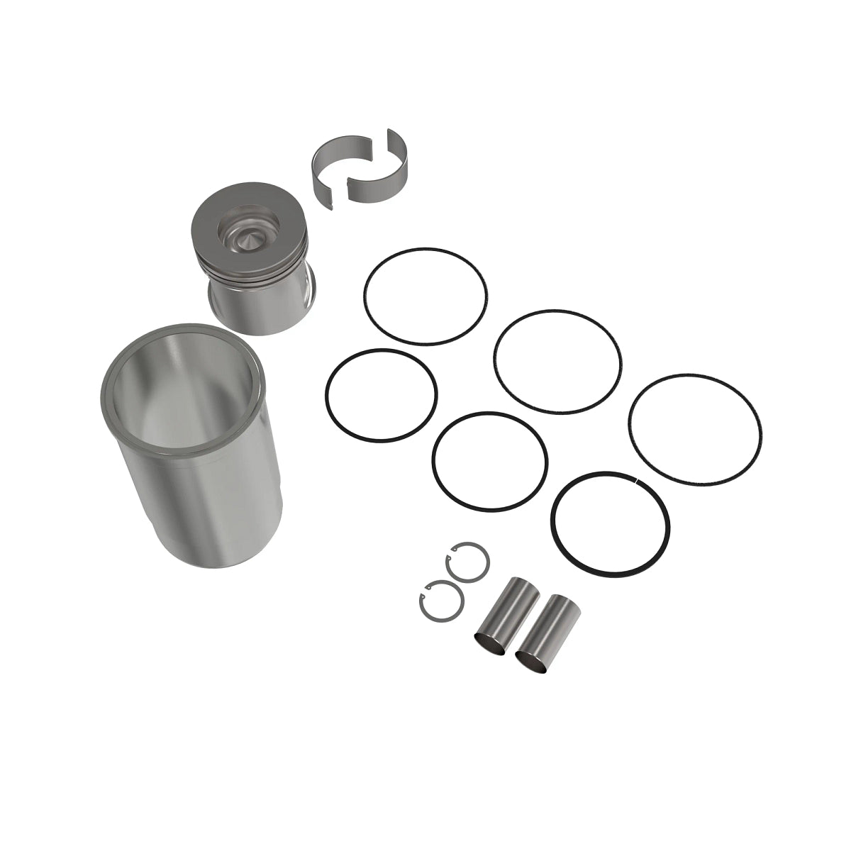 Maxiforce Overhaul Kit, Standard Pistons, 6.414T/6068T for John Deere