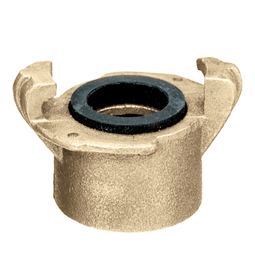 Kuriyama SB-BR2 1 in. Brass Sand Blast Female Threaded Coupling (NPT Threads)