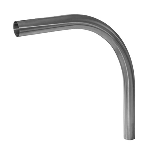 JME SS2SXL7 1 1/2 in. 90° Butt Weld Elbow W/ 8 in. Tangents, 316 Stainless Steel
