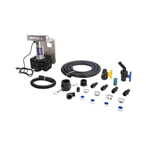 Sotera SS491BMS4-HC0 115V AC Chemical Transfer Pump W/ IBC Tote Bracket - 13 GPM