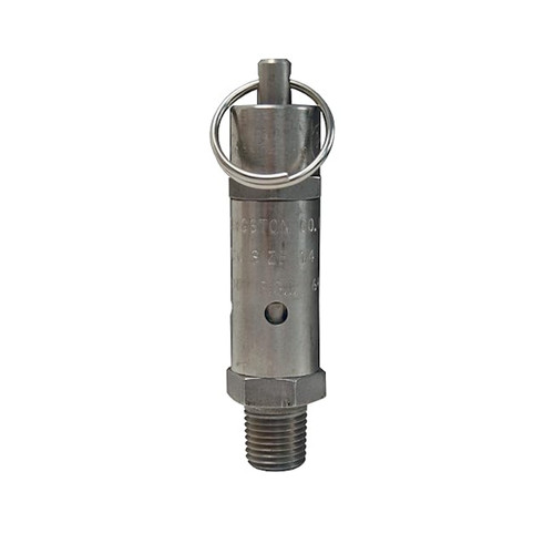 Dixon SV175SS 1/4 in. Stainless Steel Standard Safety Pop-Off Valve 175 PSI