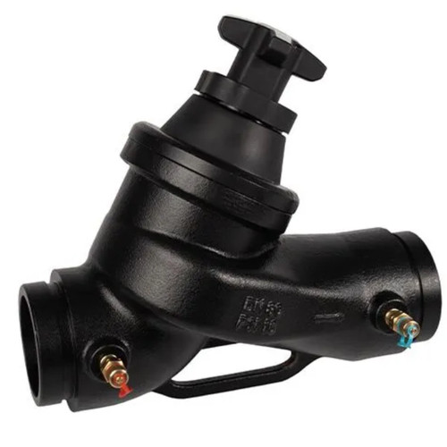 Jomar Valve TG-KGG 6 in. Ductile Iron Grooved End Multi-Turn Manual Balancing Valve - 235 WOG