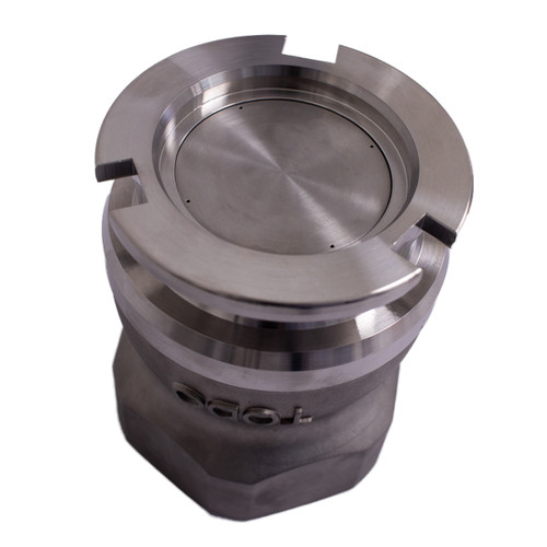 TODO II TT202-4407 2 in. Stainless Steel Dry Disconnect Adapter x 2 in. NPT - FKM Seal, High Temperature
