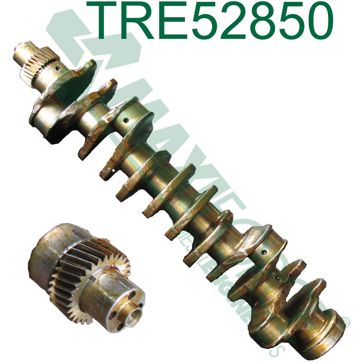 Maxiforce Crankshaft, 6.8 Pt, Sub To RE515785 for John Deere RE52850