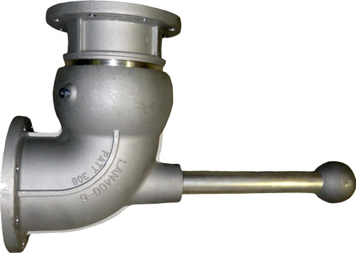 Liquip VNC-A4VG Coupler Swivel 4 in. TTMA Aluminum 145 PSI w/ Ball Handle
