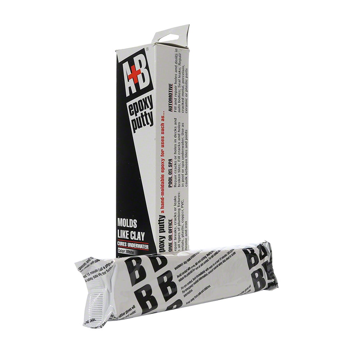 A+B Epoxy Putty Kit 14 Oz. White