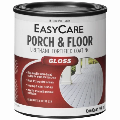 Porch & Floor Coating, Dark Gray, Interior/Exterior, 1 Qt.