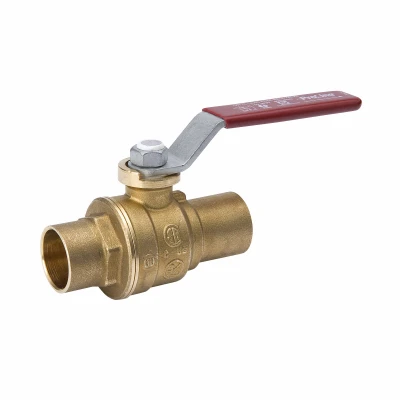 Solder Ball Valve, Lead-Free, 1-1/4 In.