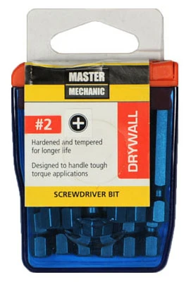 #2 Drywall Bit, 2 In., 18-Pk.