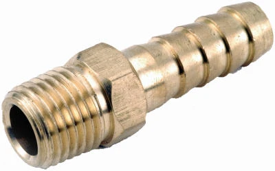 Hose Fitting, Lead Free Brass, 1 Hose Barb x 3/4 In. MP